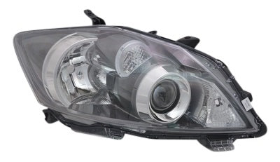 TOYOTA AURIS 2006-2012 HATCHBACK Headlight Black Right Hand