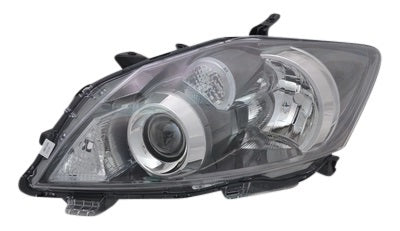 TOYOTA AURIS 2006-2012 HATCHBACK Headlight Black Left Hand