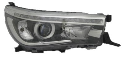 TOYOTA HILUX VIII 2015- PICKUP Headlight (Projector Type) With LED DRL Right Hand