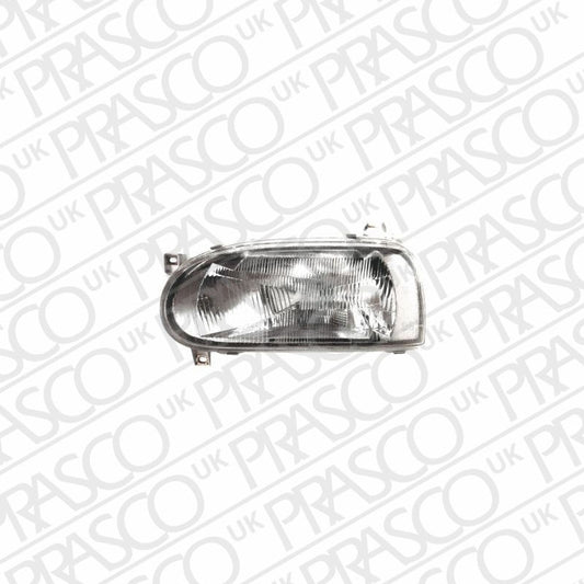 VW GOLF MK 3 1991-1998 HATCHBACK Headlight Manual Left Hand