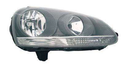 VW GOLF MK 5 2003-2009 HATCHBACK Headlight Grey Inner Right Hand