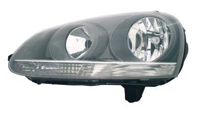 VW GOLF MK 5 2003-2009 HATCHBACK Headlight Grey Inner Left Hand