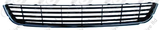 VW GOLF MK 6 2009-2013 ESTATE Front Bumper Grille Centre With Chrome