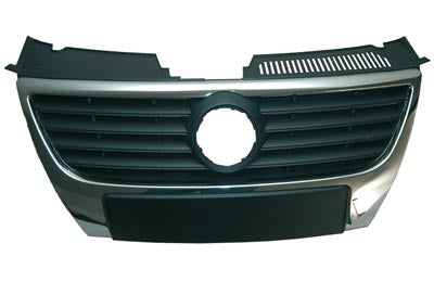 VW PASSAT 2005-2010 SALOON Front Grille Black With Chrome Surround