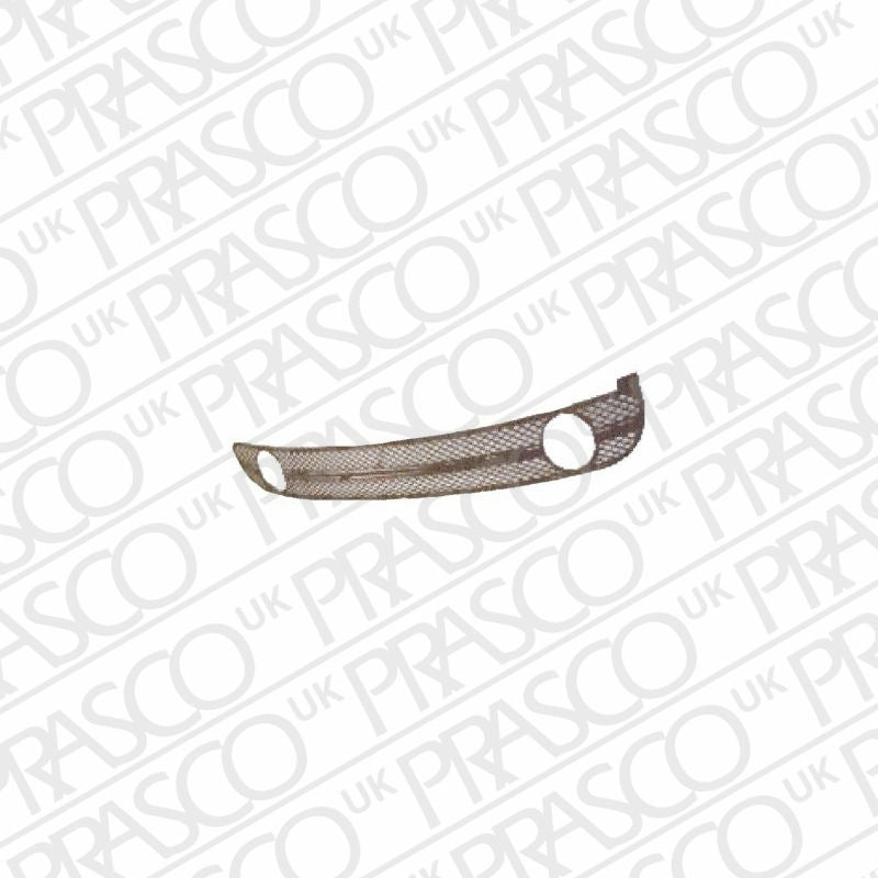 VW NEW BEETLE 1998-2010 HATCHBACK Front Bumper Grille With Fog Lamp Holes