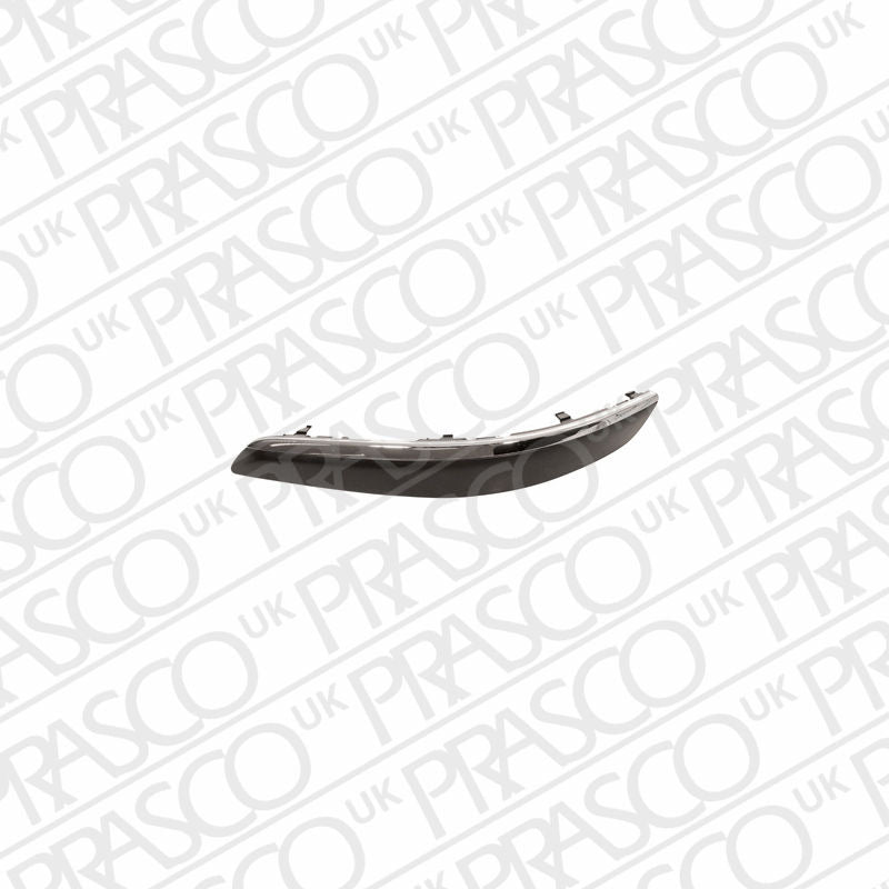 VW TOURAN 2003-2010 MPV Front Bumper Moulding Black Textured With Holes For Chrome Profile