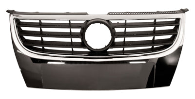 VW TOURAN 2003-2010 MPV Front Grille Black With Chrome Frame