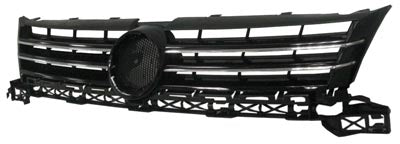 VW TOURAN 2010-2015 MPV Grille Gloss Black With Chrome Trim (Trendline/Edition 30 Models)