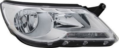 VW TIGUAN 2007-2016 MPV Headlight With Motor Right Hand