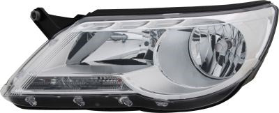 VW TIGUAN 2007-2016 MPV Headlight With Motor Left Hand