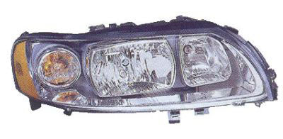 VOLVO S60 I 2000-2010 SALOON Headlight Right Hand Black