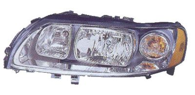 VOLVO S60 I 2000-2010 SALOON Headlight Left Hand Black