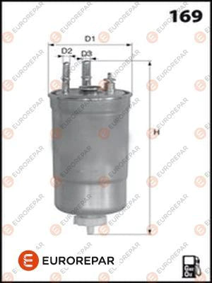 Diesel Filter OEM (EUROREPAR) 1613723780