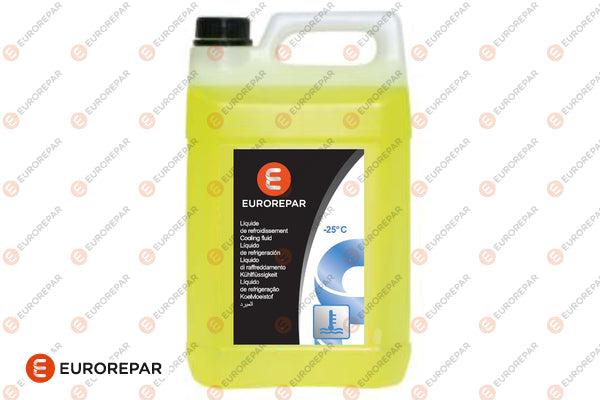 Antifreeze EUROREPAR -25°C YELLOW 5L