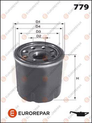 Oil Filter OEM (EUROREPAR) E149170