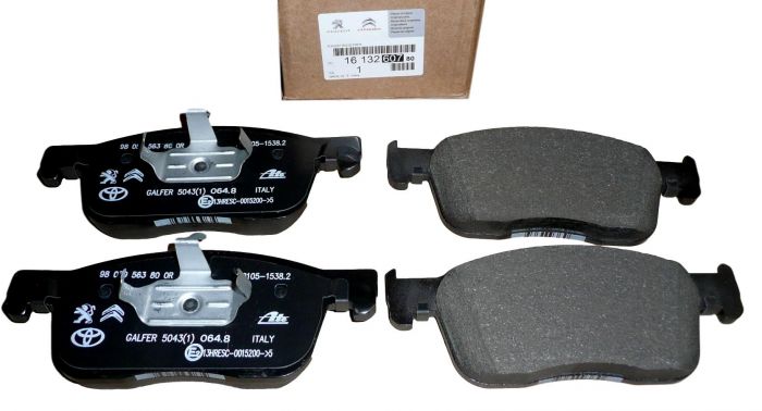 Brake Pad Kit OEM (PSA Group) 1613260780