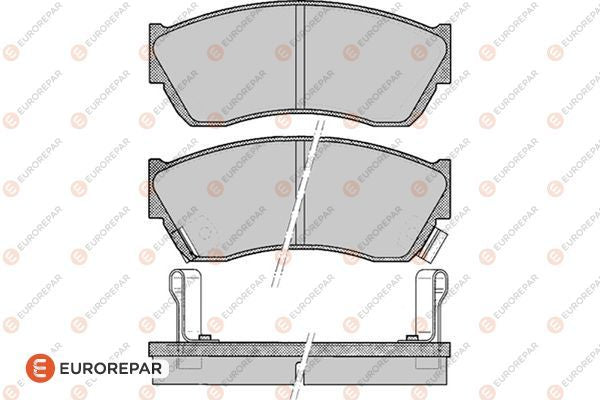 Brake Pad Kit OEM (EUROREPAR) 1623058080