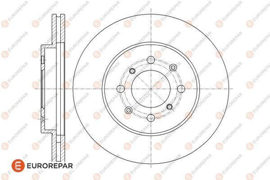 Brake Disc OEM (EUROREPAR) 1622807880