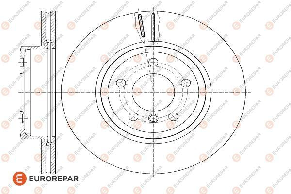 Brake Disc OEM (EUROREPAR) 1622811580