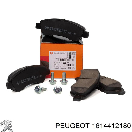 Brake Pad Kit OEM (PSA Group) 1614412180