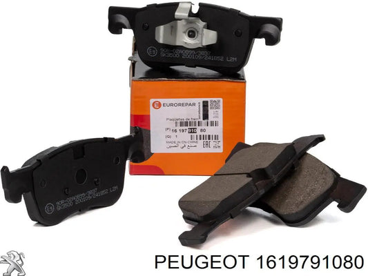 Brake Pad Kit OEM (PSA Group) 1619791080