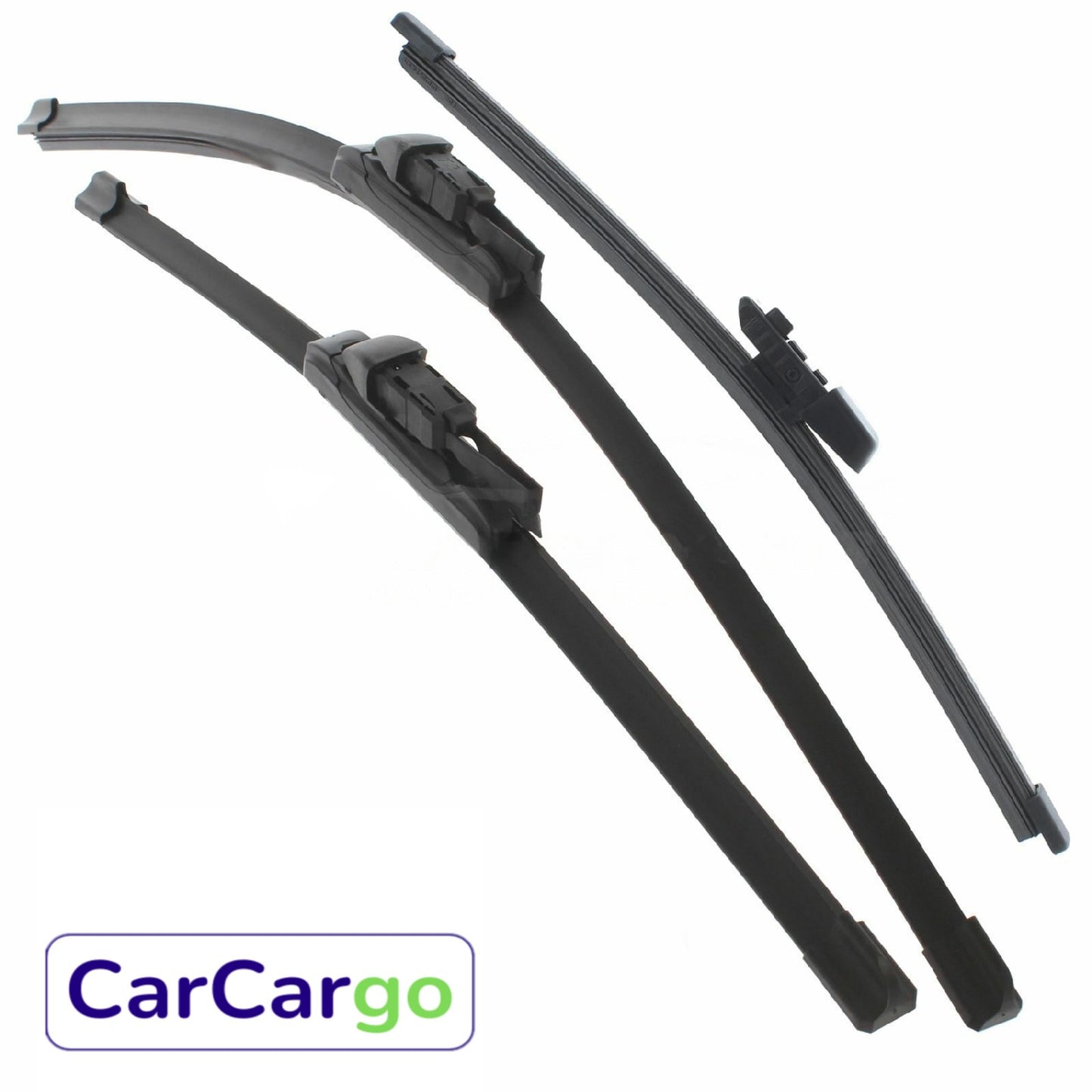 Wiper Blades (Front) & Rear Wiper Blade Set VW Golf Mk7 Hatchback 2012-2020