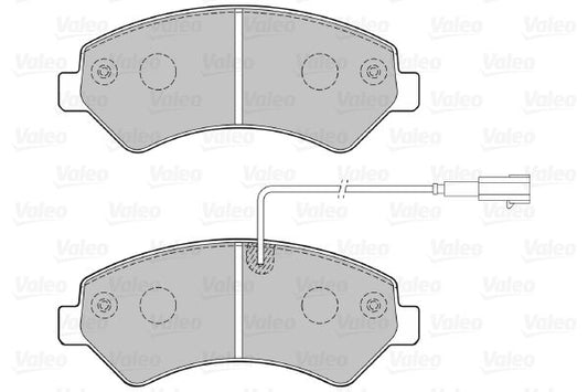 Brake Pad Kit OEM (PSA Group) 1623842580