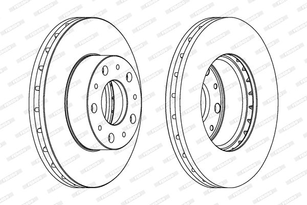 Brake Disc OEM (EUROREPAR) 1618865280