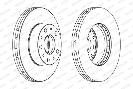 Brake Disc OEM (EUROREPAR) 1618865280